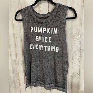 Fifth Sun Tank Women's‎ Medium Pumpkin Spice Everything